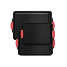 Kitchen Bakeware Supplies Set for Household Baking (Color: Black, type: Kitchen Supplies)